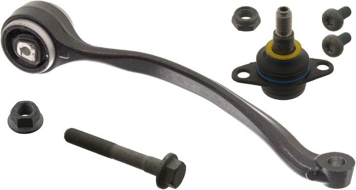 febi bilstein 40854 Querlenker mit Lager, Gelenk und Anbaumaterial , 1 Stück Vorderachse rechts, Vor