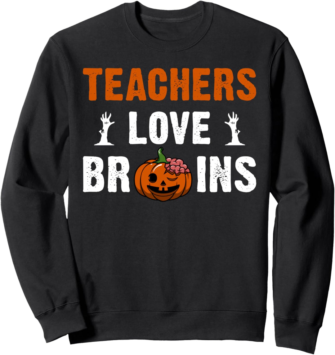 Lehrer, Halloween, auf Englisch Sweatshirt