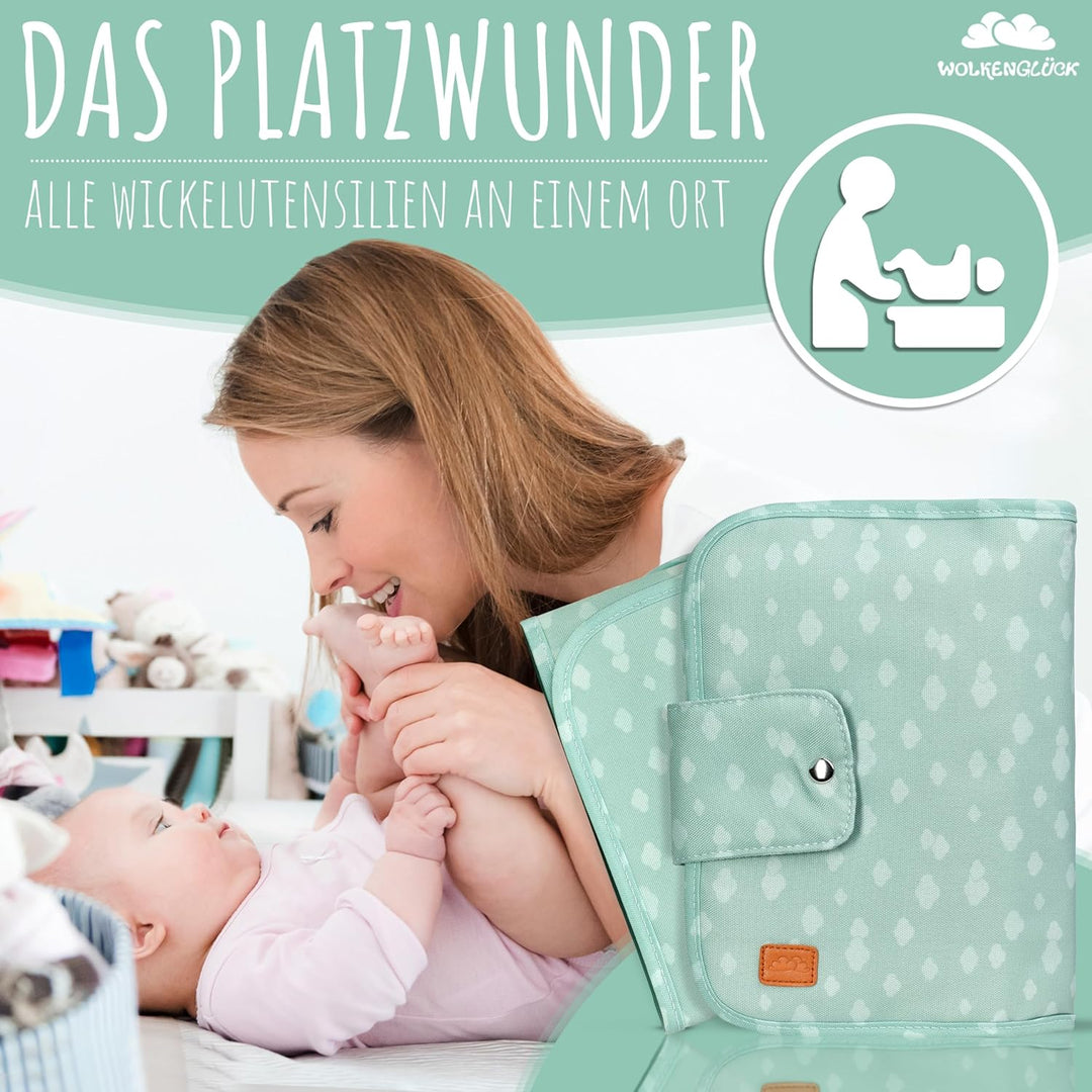 Windeltasche Grün, Grün