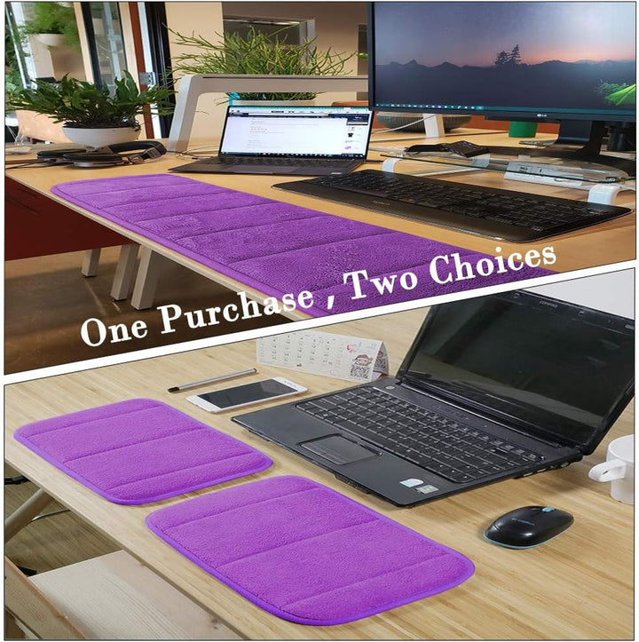 2 Sätze ergonomische Computer Ellbogen Handgelenkauflage Pad, MERYSAN Lange & kurze Kombination Hand