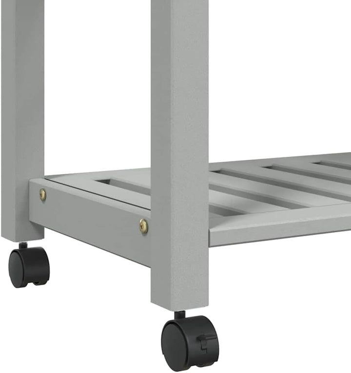 vidaXL Küchenwagen, Servierwagen mit viel Stauraum, Beistellwagen für Küche Wohnzimmer Badezimmer, T