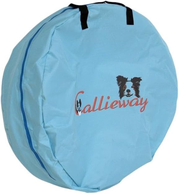 Callieway Hoopers Agility Tunnel Set “Profi”– Orig Tunnelset (2 STK.) für Hoopers Hundesport (inkl 2