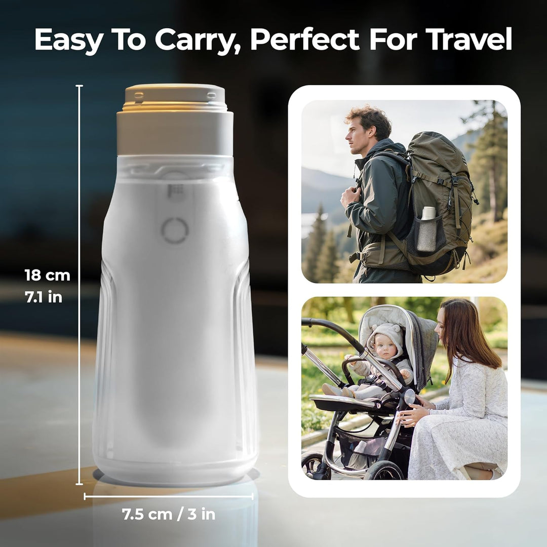 Tragbares Reise 400 ml – Handheld ,wasserdicht mit 3 Hochdruckoptionen, Toilette Bidet-Sprühkopf Für