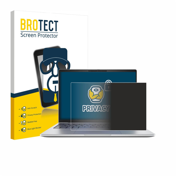 BROTECT Blickschutzfolie für HP EliteBook 8 G1i 13" | Anti-Spy Displayschutz Made in Germany, Privac