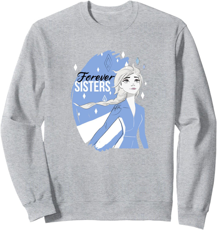 Disney Frozen 2 Elsa Forever Sisters Portrait Sweatshirt