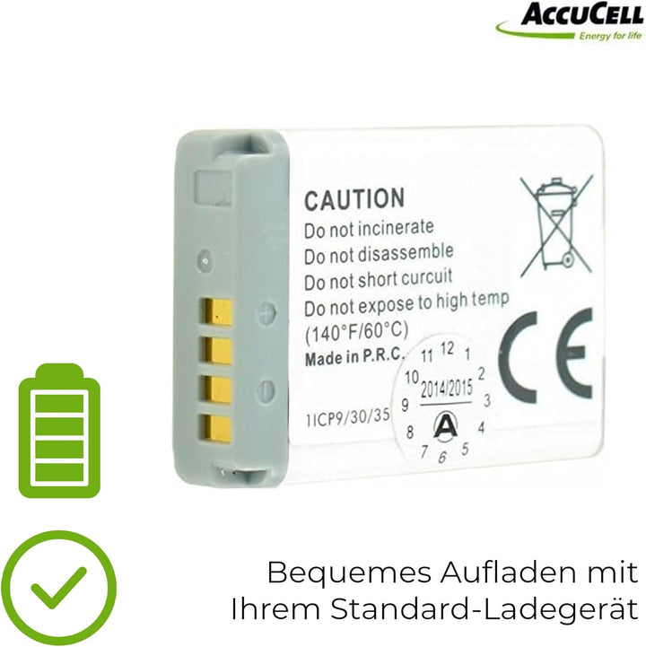 AccuCell Akku kompatibel mit den Canon NB-13L Akku Canon Powershot G7X