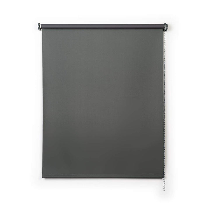STORESDECO Verdunkelungsrollo Fensterrollo Blackout, Rollo für Fenster und Tür | Grau, 45 cm x 180 c