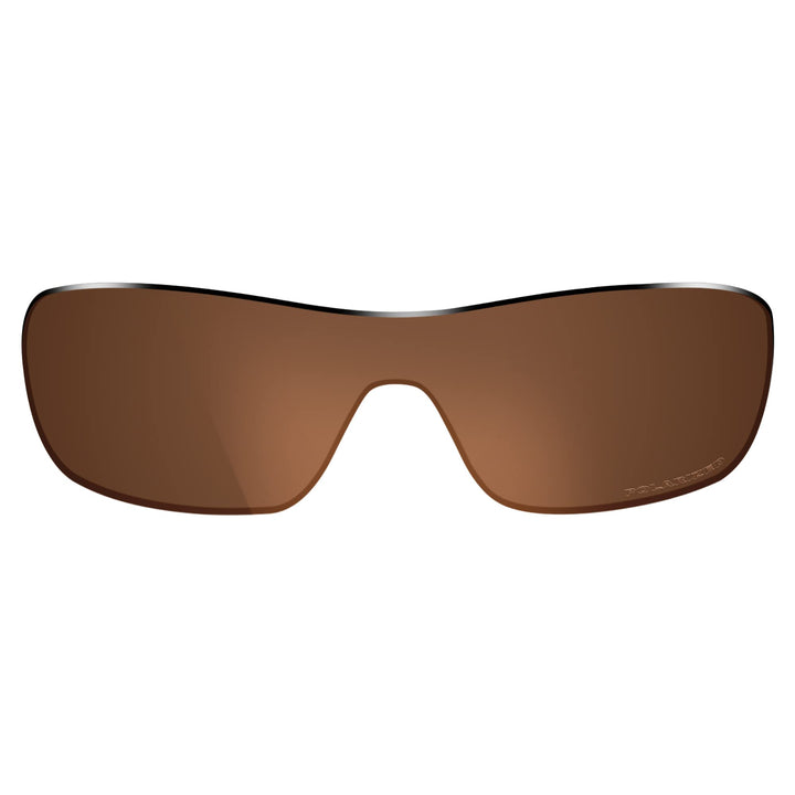 ThunderClap Polycarbonat Ersatzgläser für Oakley Turbine Rotor Sonnenbrillen OO9307 Braun-polarisier