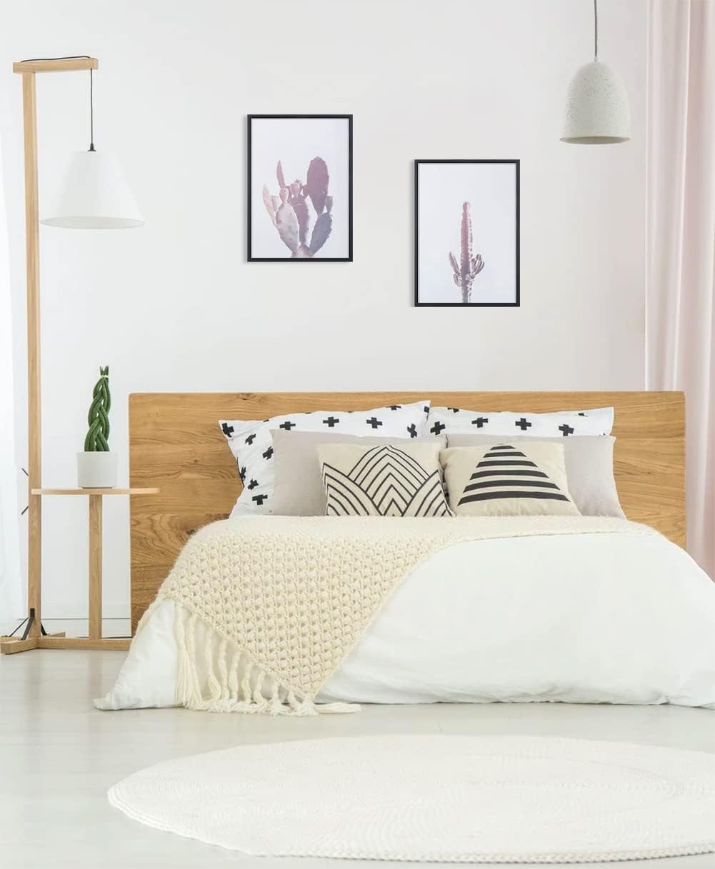 A3-Zertifikat-Bilderrahmen, 3er-Pack schwarzer Holz-Bilderrahmen mit Plexi-glass für Wandmontage-Dis