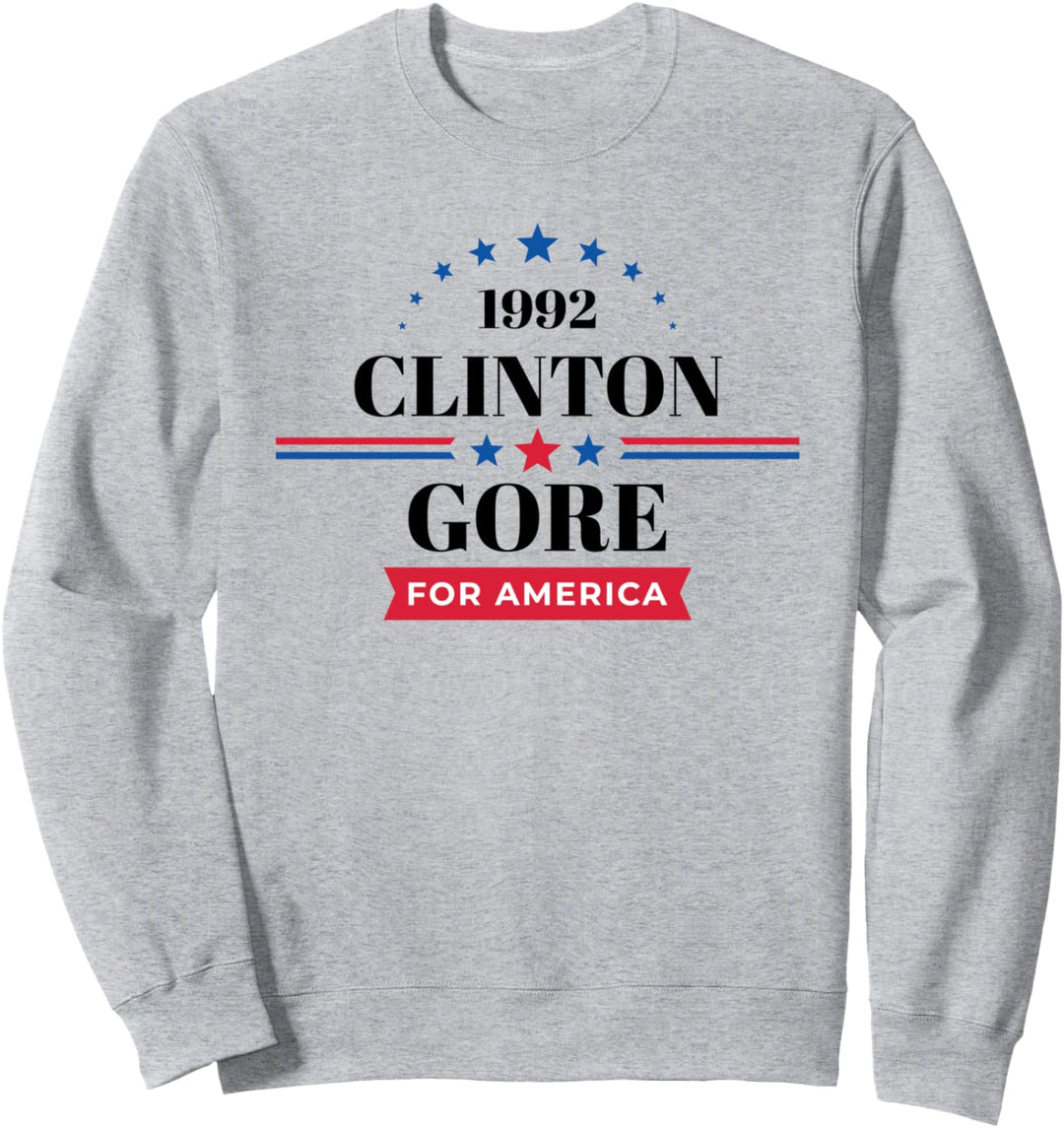 Clinton Gore 1992 Bill Clinton Sweatshirt