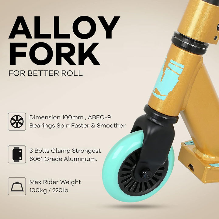 Stunt Scooter Joycruise Profi Scooters, Trick Stunt Roller für Jugendliche Kinder ab 6 Jahre Jungen