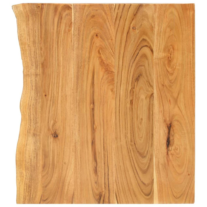 vidaXL Akazienholz Massiv Waschtischplatte Badezimmer Waschtisch Waschtischkonsole Platte Holzplatte