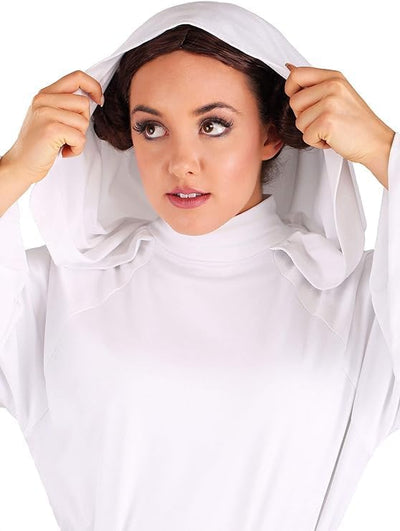 Rubie's Official 810357M Star Wars Prinzessin Leia-Kostüm für Damen, Grösse XS Halloween, XS