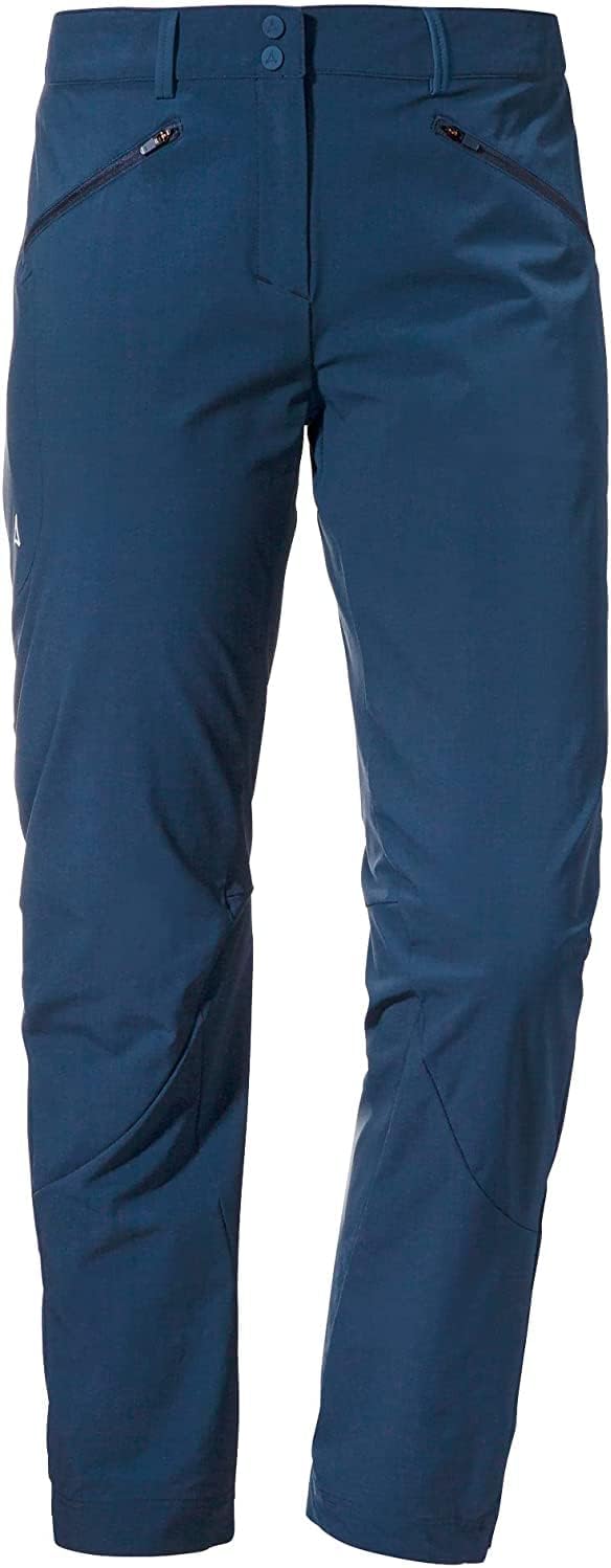 Schöffel Damen Pants Hestad L, robuste, schnell trocknende Outdoor Hose, Damen Hose mit bequemer Pas