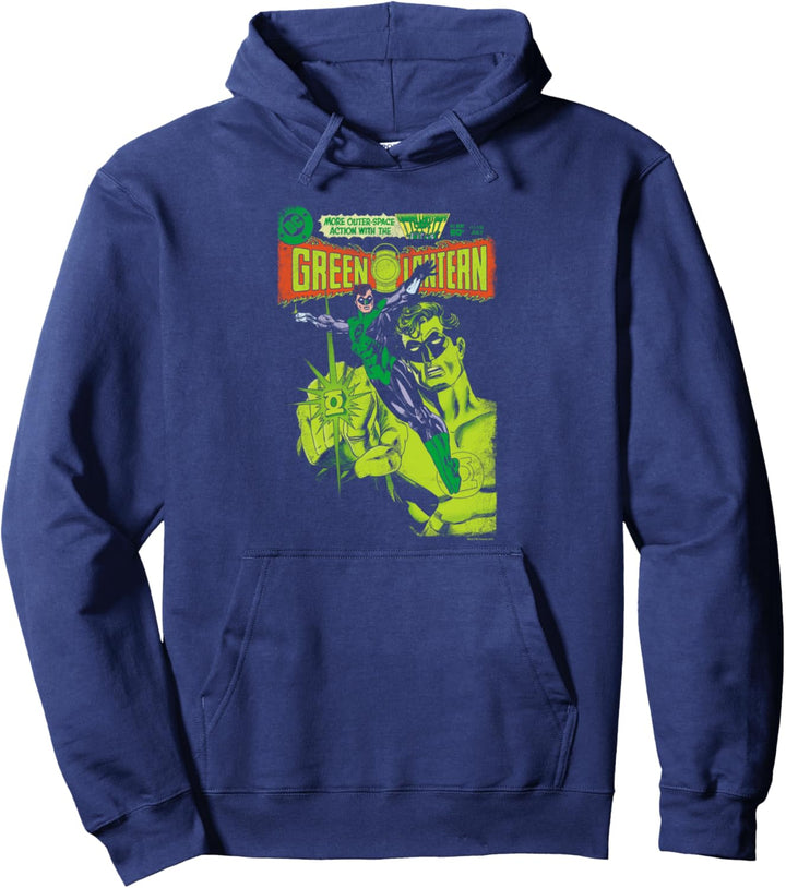 Green Lantern Vintage Cover Pullover Hoodie
