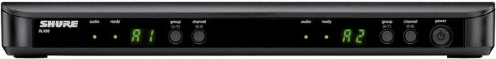 Shure BLX1288/P31 UHF Wireless Mikrofonsystem - Perfekt für Kirche, Karaoke, Bühne - 14-Stunden Akku