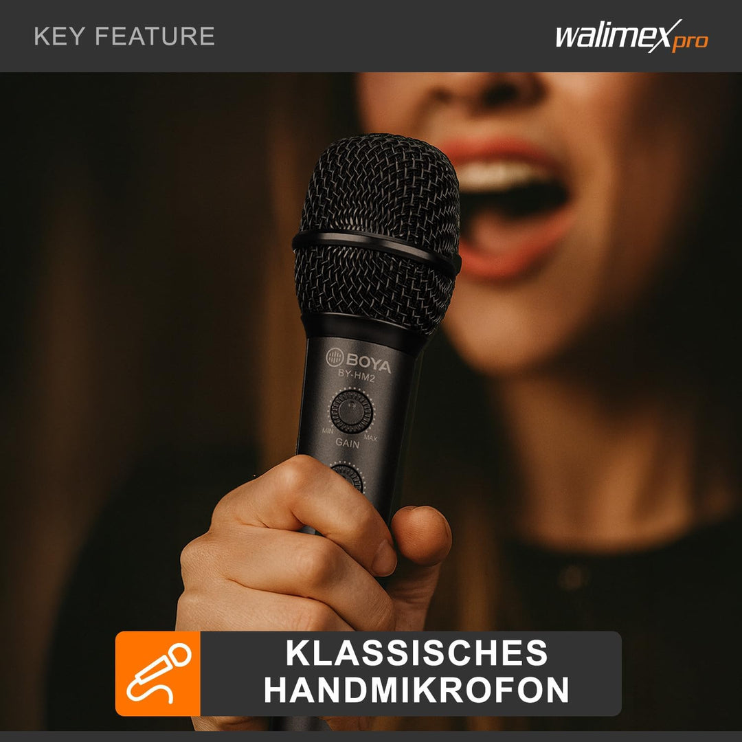 Walimex pro Boya HM2 Handmikrofon