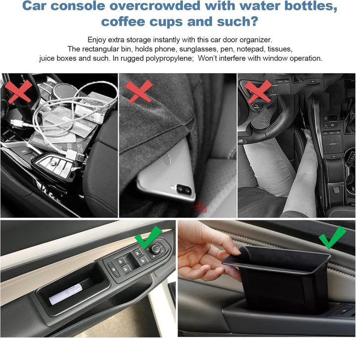 CDEFG [4 Stück] Kompatibel mit VW Golf 8 Golf 8.5 MK8 GTI GTE GTD R Variant 2020-2024 2025 Auto Aufb