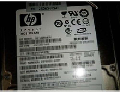 HP 146GB HDD 10K Hot Plug 6,4cm 2,5zoll SAS DP Par