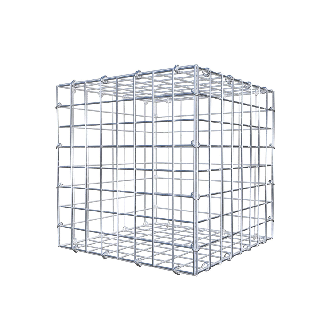GABIONA Steinkorb-Gabione eckig, Maschenweite 5 x 5 cm, Tiefe 40 cm, Gabione 40 x 40 x 40 cm (L x H