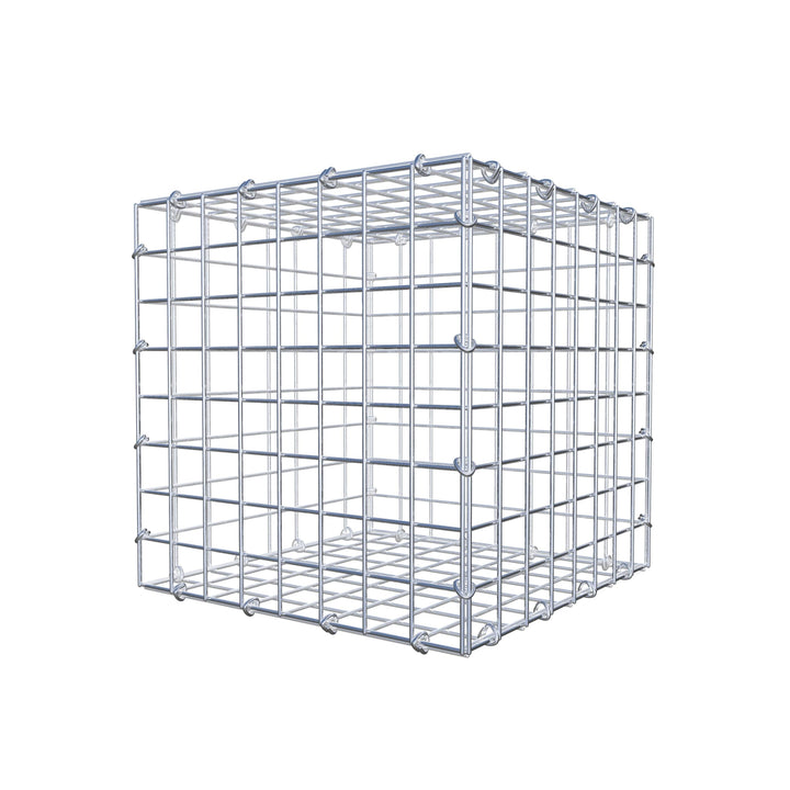 GABIONA Steinkorb-Gabione eckig, Maschenweite 5 x 5 cm, Tiefe 40 cm, Gabione 40 x 40 x 40 cm (L x H