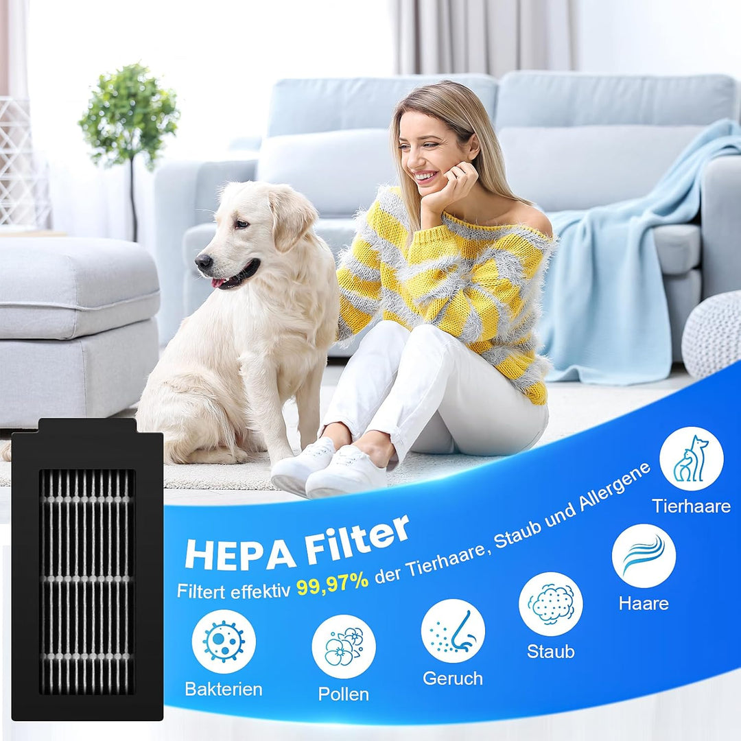 24 Stück Zubehör für Ecovacs Deebot T50 PRO Omni / T50 Omni / T50 Omni Gen2 Saugroboter, Ersatzteile