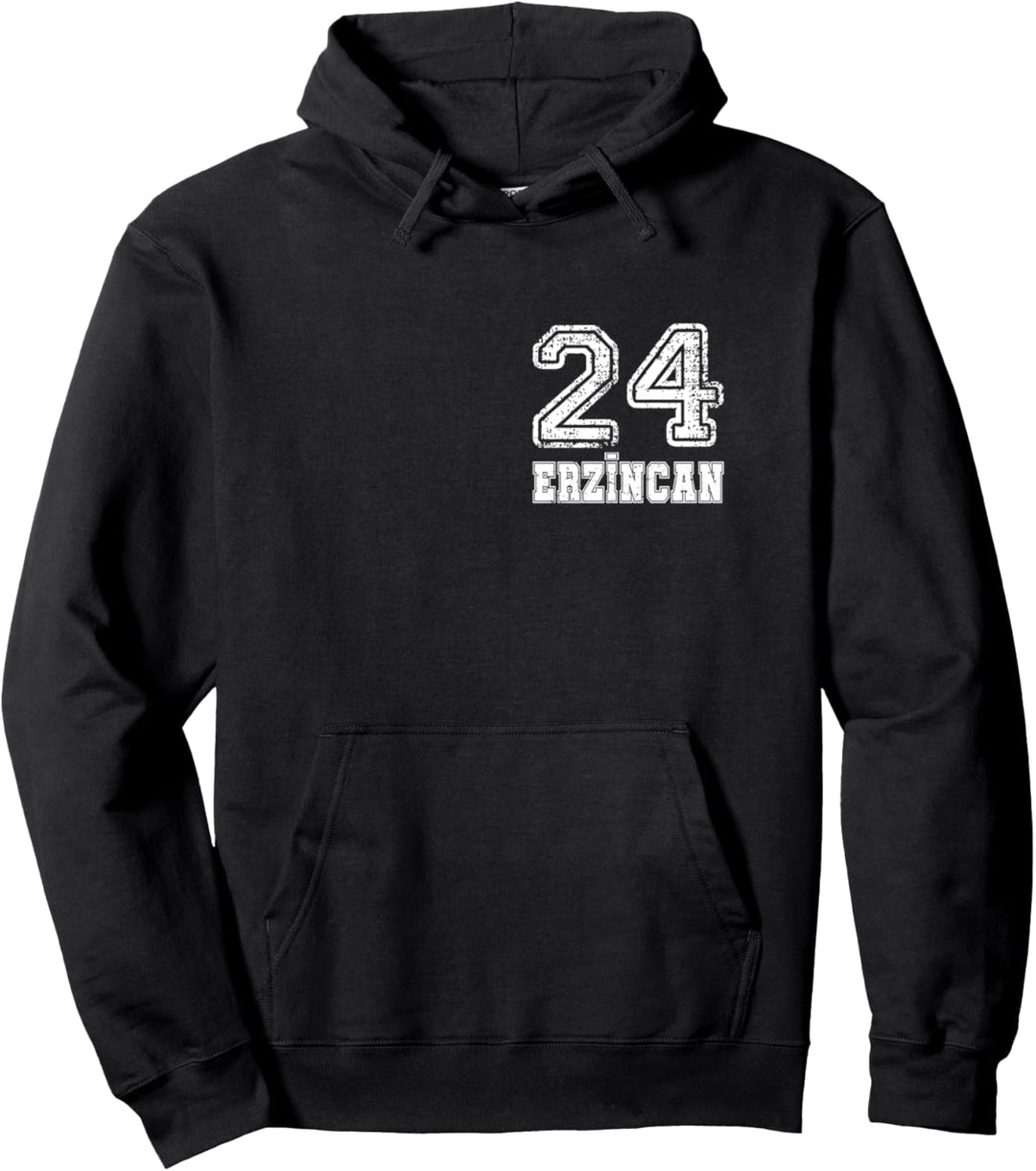 Nummernschild Stadt Erzincan 24 Zülfikar Memleket Türkei Pullover Hoodie