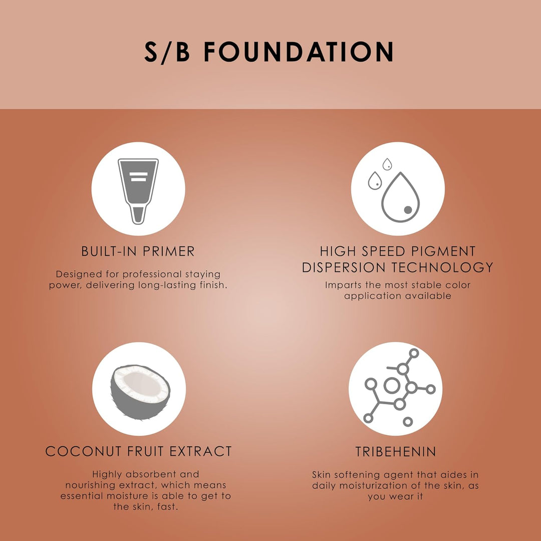 TEMPTU S/B FOUNDATION / 30ML (004 Sand) 30 ml (1er Pack) 004 Sand, 30 ml (1er Pack) 004 Sand