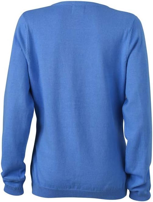 &amp; Nicholson James JN660 Damen Strickjacke mit V-Ausschnitt – XXL Schwarz, XXL Schwarz