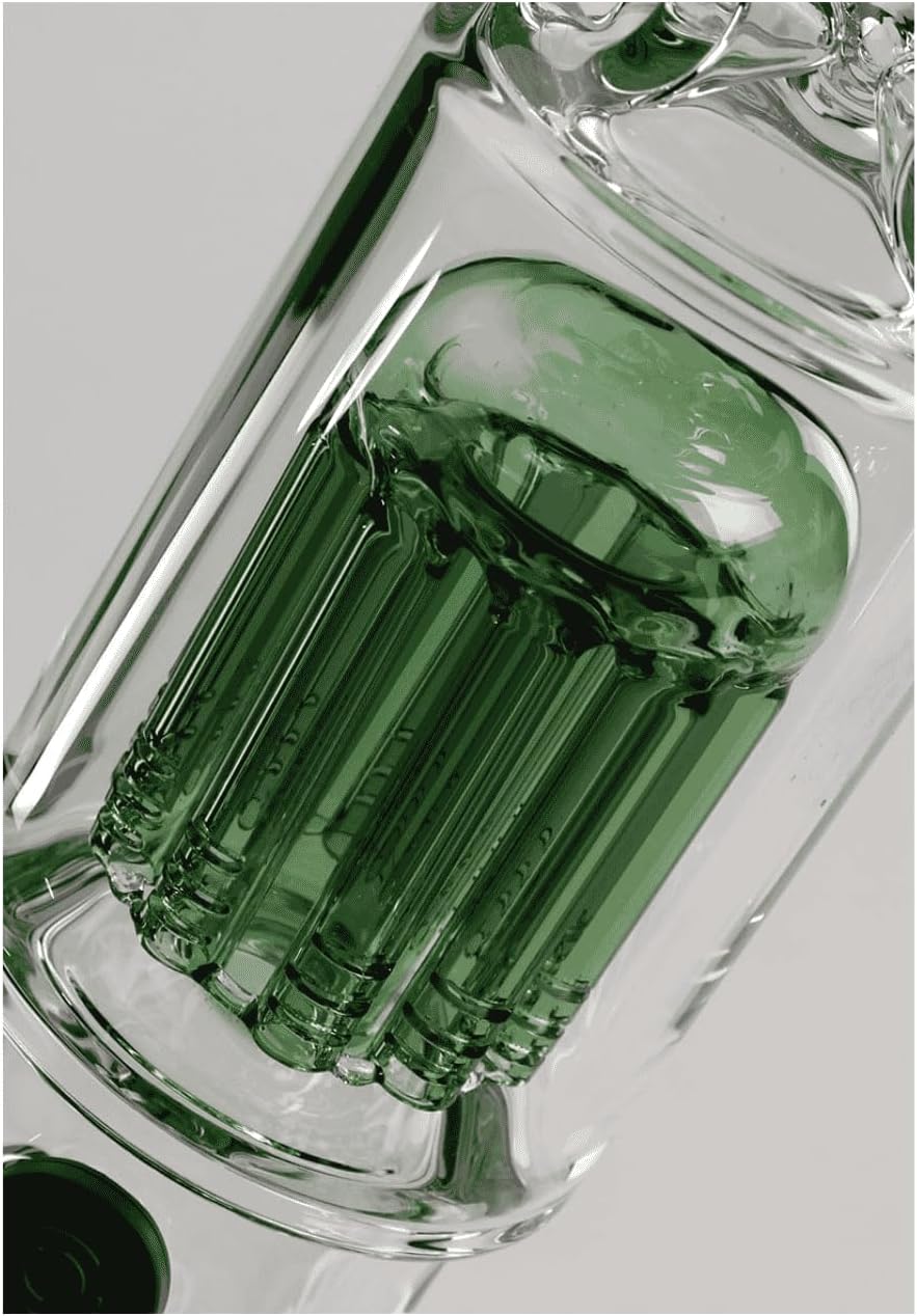 Black Leaf® Leaves Icebong mit 10-Arm Baumperkolator Durchmesser: 130?mm unten / 51?mm oben Schliff: