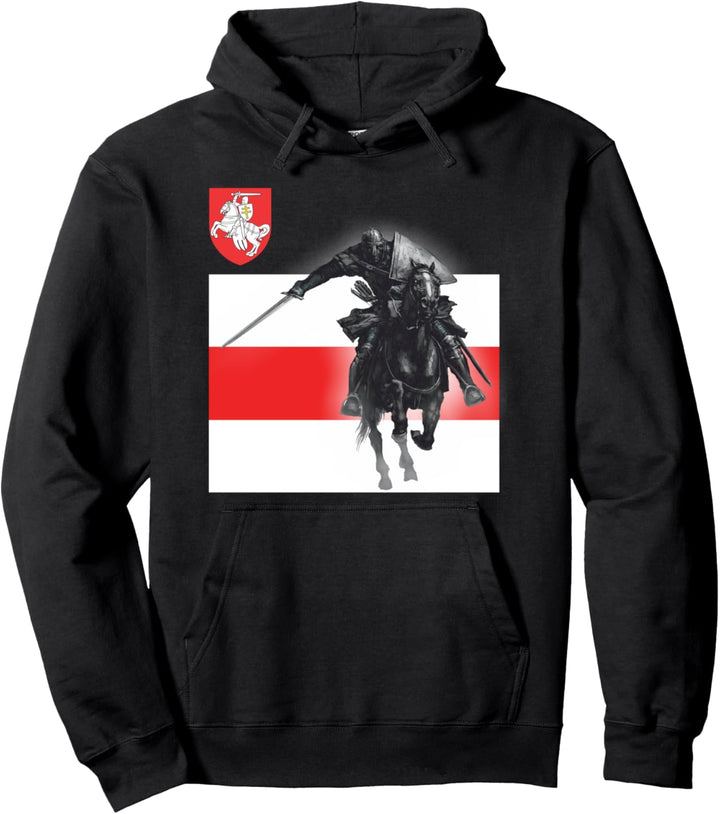 Wappen Weissrussland Pogonia Pogonya Pahonya NR BNF Pullover Hoodie