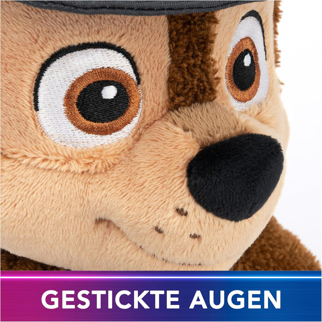 GUND PAW Patrol Schlenkerplüsch Chase, 30 cm - hochwertiges Plüschtier aus weichem Velours-Frottee m