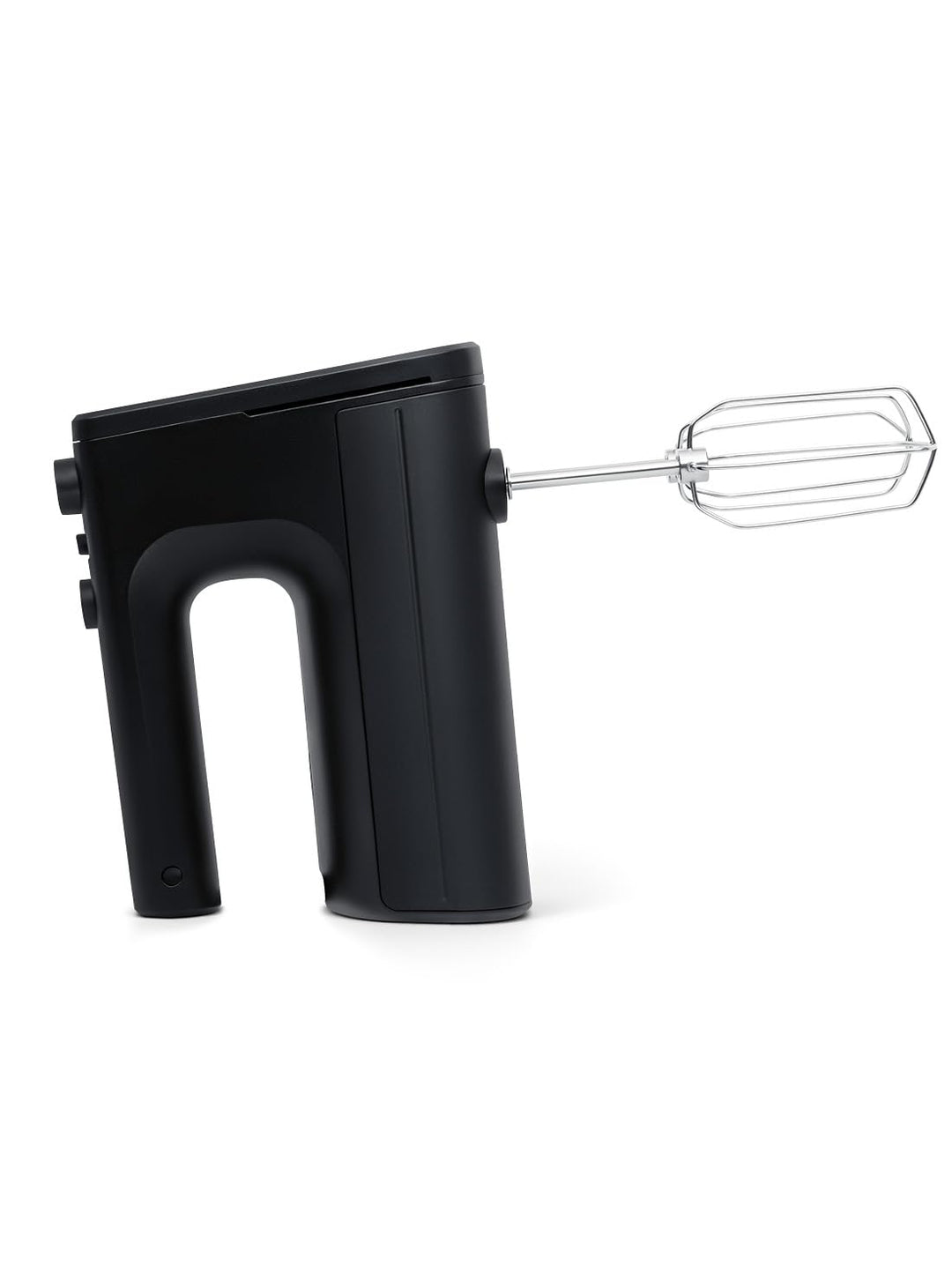 Handrührer 500W – stufenlos + Turbo, inkl. Edelstahl-Schneebesen & Knethaken, Einhandbedienung, Seri