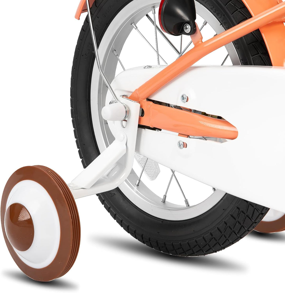 STITCH Bubble 12/14/16/18 Zoll Kinderfahrrad für 2-9 Mädchen Fahrrad, Mädchen Fahrrad mit Stabilisat