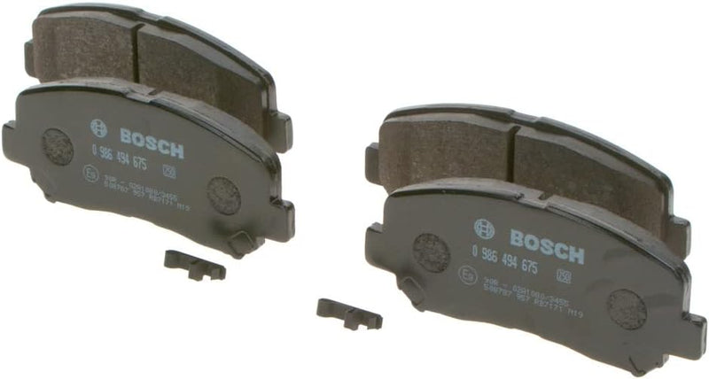 Bosch BP1670 Bremsbeläge - Vorderachse - ECE-R90 Zertifizierung - vier Bremsbeläge pro Set