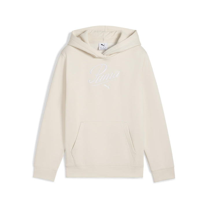 PUMA Mädchen ESS Script Hoodie FL G Sweatshirt (1er Pack) 152 Alpine Snow, 152 Alpine Snow
