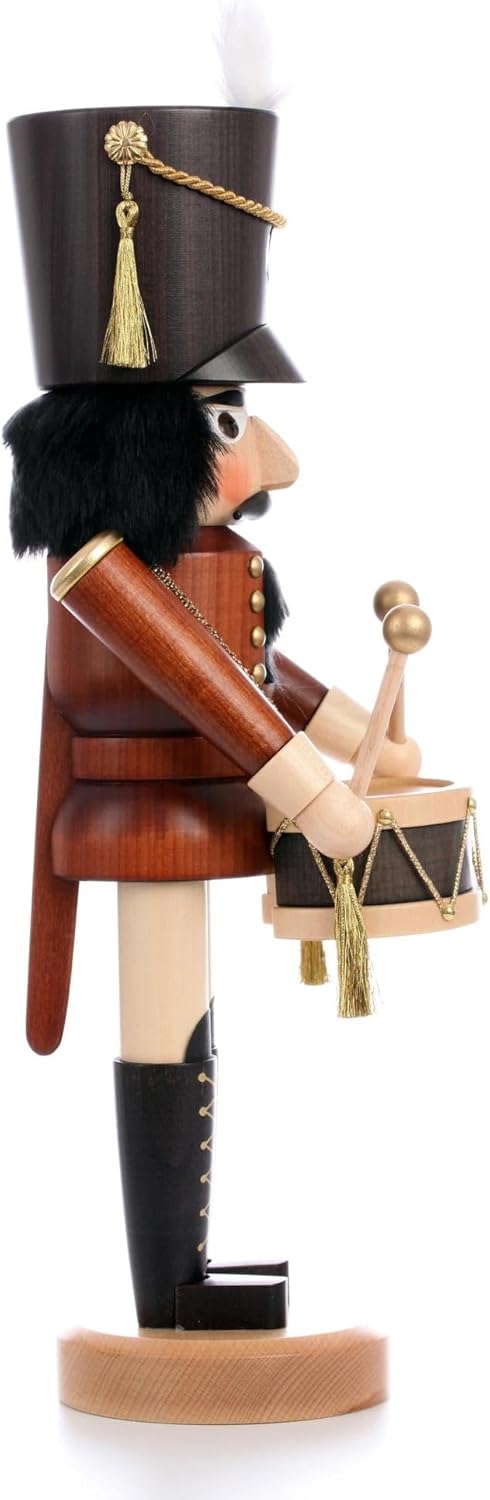 Unbekannt Christian Ulbricht Nussknacker Trommler Natur 43cm