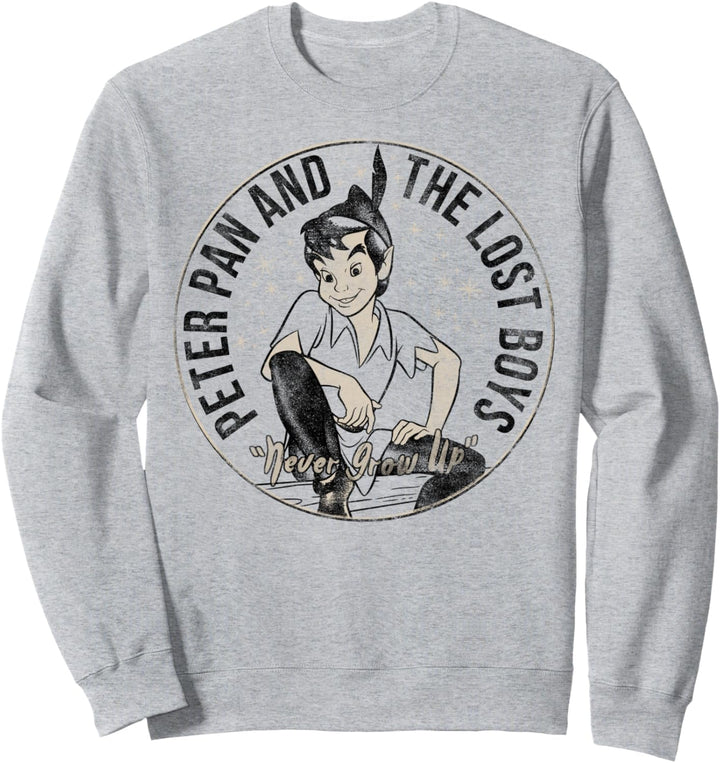 Disney Peter Pan And The Lost Boys Tonal Portrait Sweatshirt