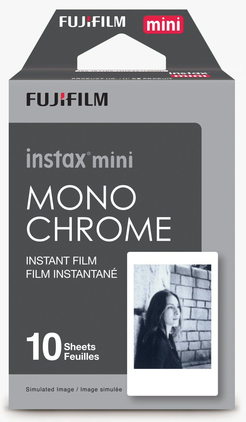 Fujifilm Instax Mini Monochrome Film – 10 Belichtungen