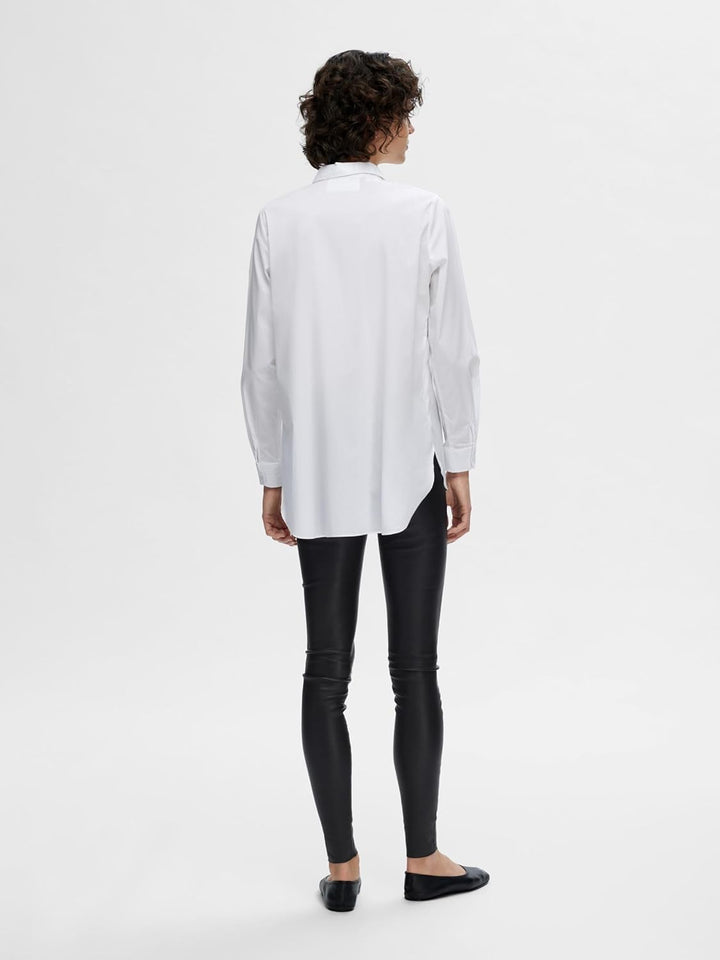 SELECTED FEMME Female Hemd Reissverschluss 36 Bright White, 36 Bright White
