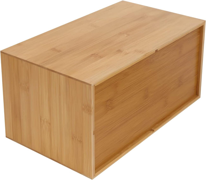 Bambus Schreibtisch Organizer mit 3 Schubladen Naturbambus Aufbewahrungsbox Schubladenbox mit Platzi
