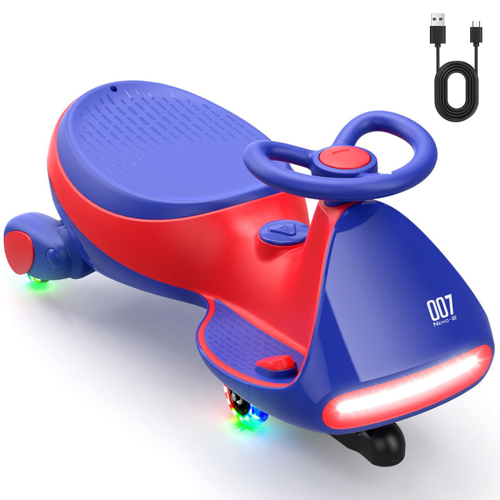 FanttikRide N7 Pro Kinder Elektroauto, Elektrisches Rutschauto mit Pedal, Typ C aufladbar Batterie K