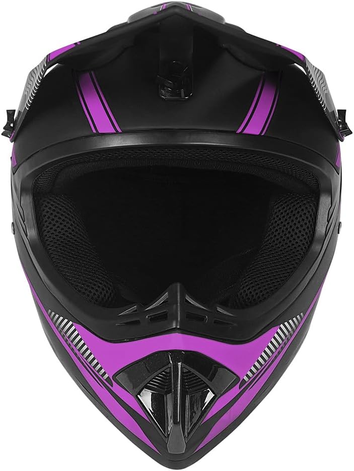 Jugend-Offroad-Motocrosshelme,Fahrradhelme für Jungen und Mädchen,Personalisierter Motorradhelme,CE