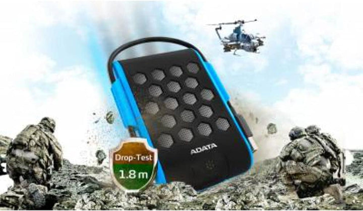 ADATA HD720 external hard drive 2000 GB Black Blue Schwarz, Blau 2TB, Schwarz, Blau 2TB