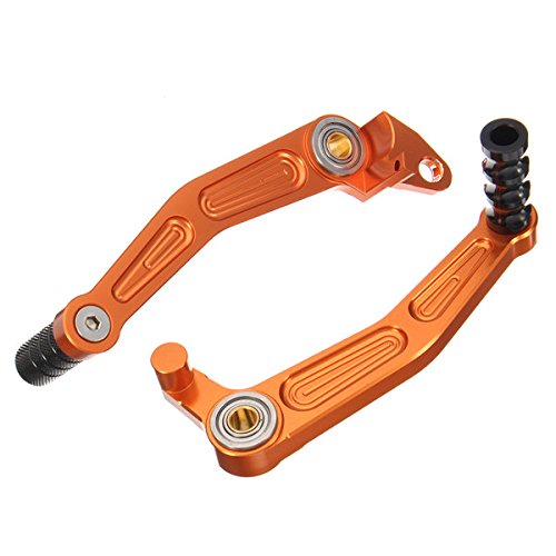 C-FUNN Paar CNC-Fussbrems-Schalthebel für KTM 125 200 390 Duke 12 13 14 15
