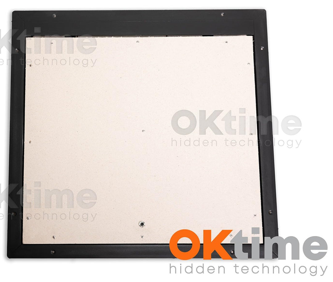 Schachtabdeckung 900 x 900 mm Seitenscharniere, Bodenluke Schachtdeckel Revisionsschacht Kanalschach