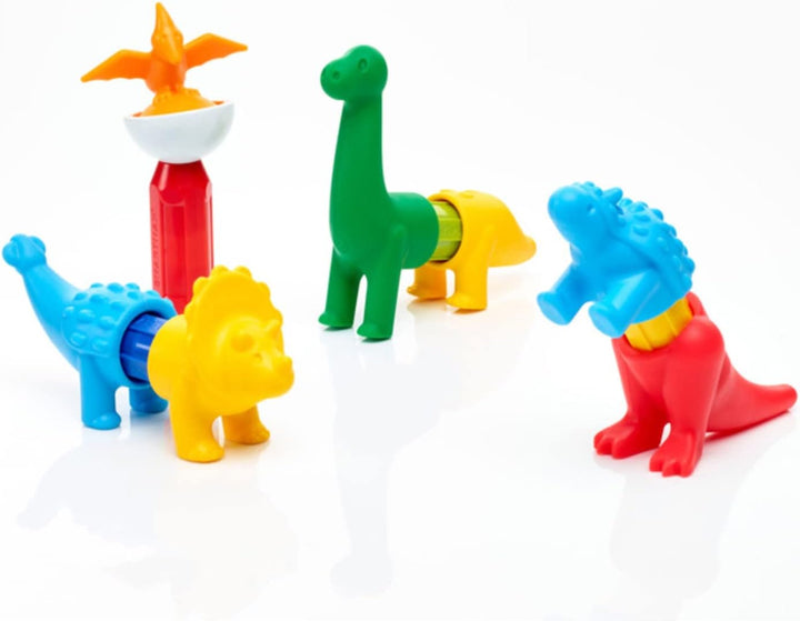 SMARTMAX - My First Dinosaurs, Magnetic Discovery Play Set, 14 Pieces, 1-5 Years Einzelbett, Einzelb