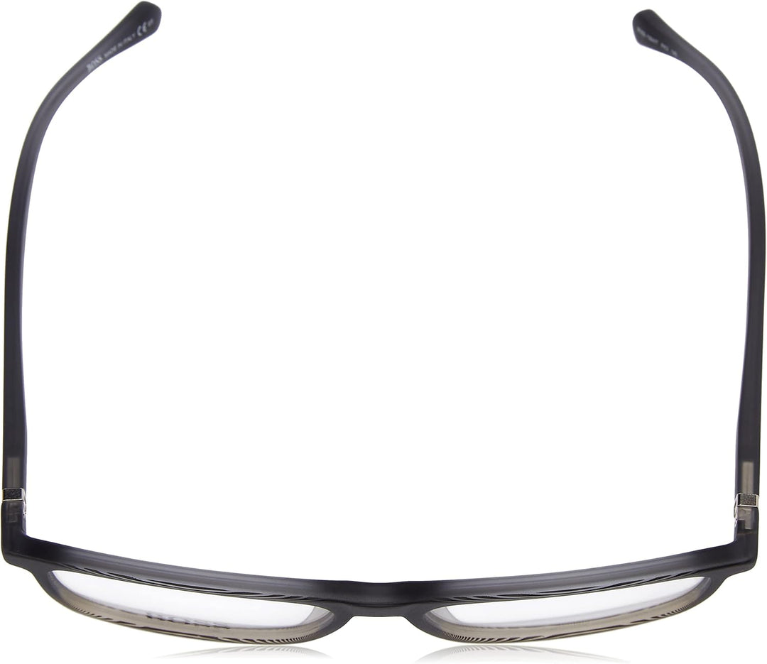 BOSS Herren Sonnenbrille Graues Braunes Muster, Graues Braunes Muster