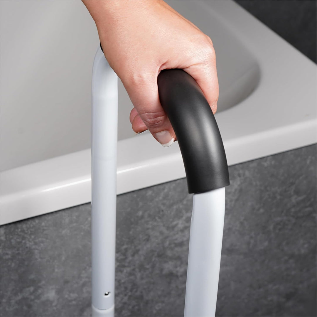 Aidapt Tritthocker-Plattformstütze mit weichem Handlauf und rutschfester Oberfläche und Gummifüssen