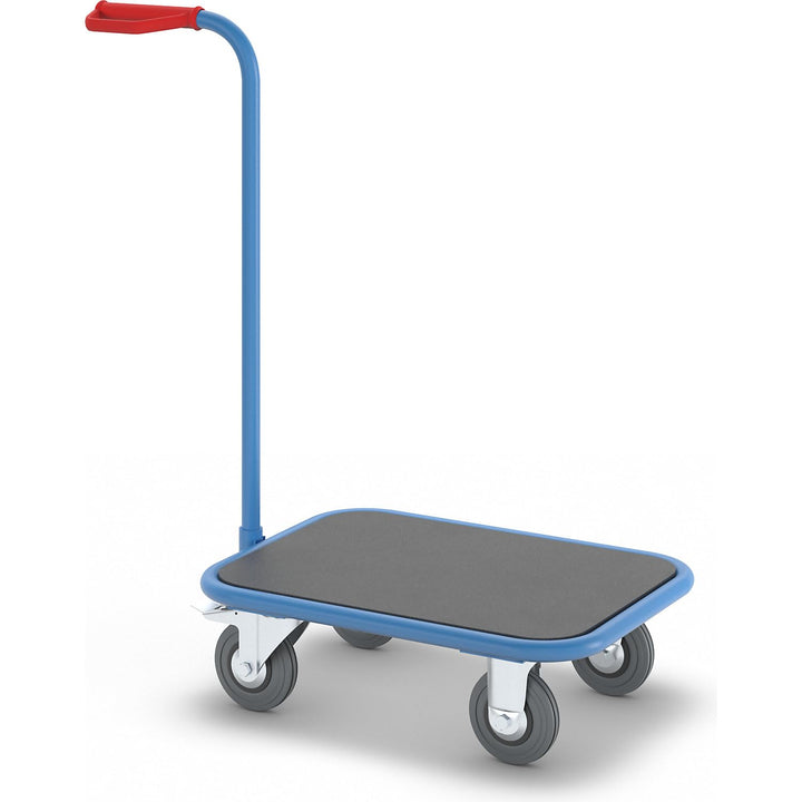 eurokraft | Griffroller | Tragfähigkeit 250 kg | 1 Ladefläche | 600 x 450 mm